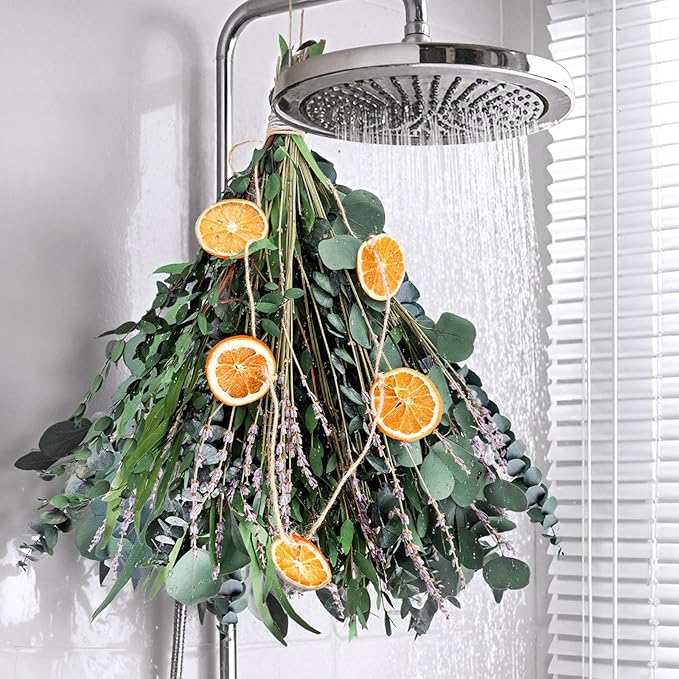 DomeStar 2 Pack Real Dried Shower Eucalyptus